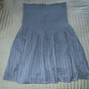 Aeropostale Blue Strapless Dress